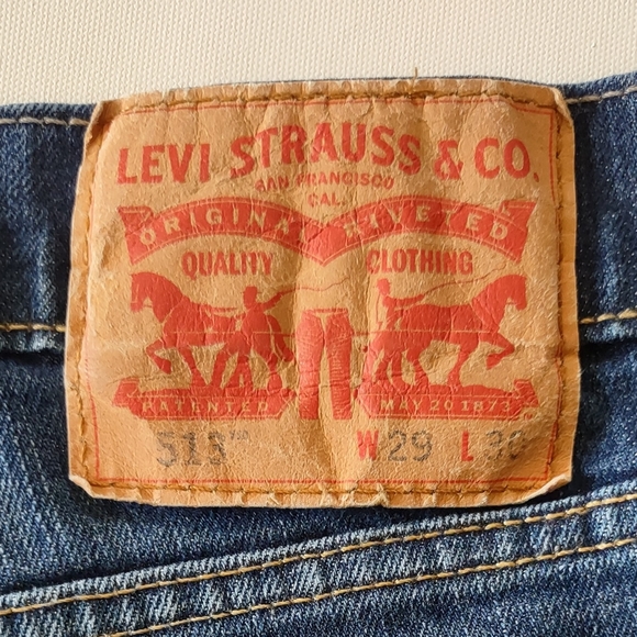 Levi's 513 Jeans Slim Straight W29 - Picture 6 of 12
